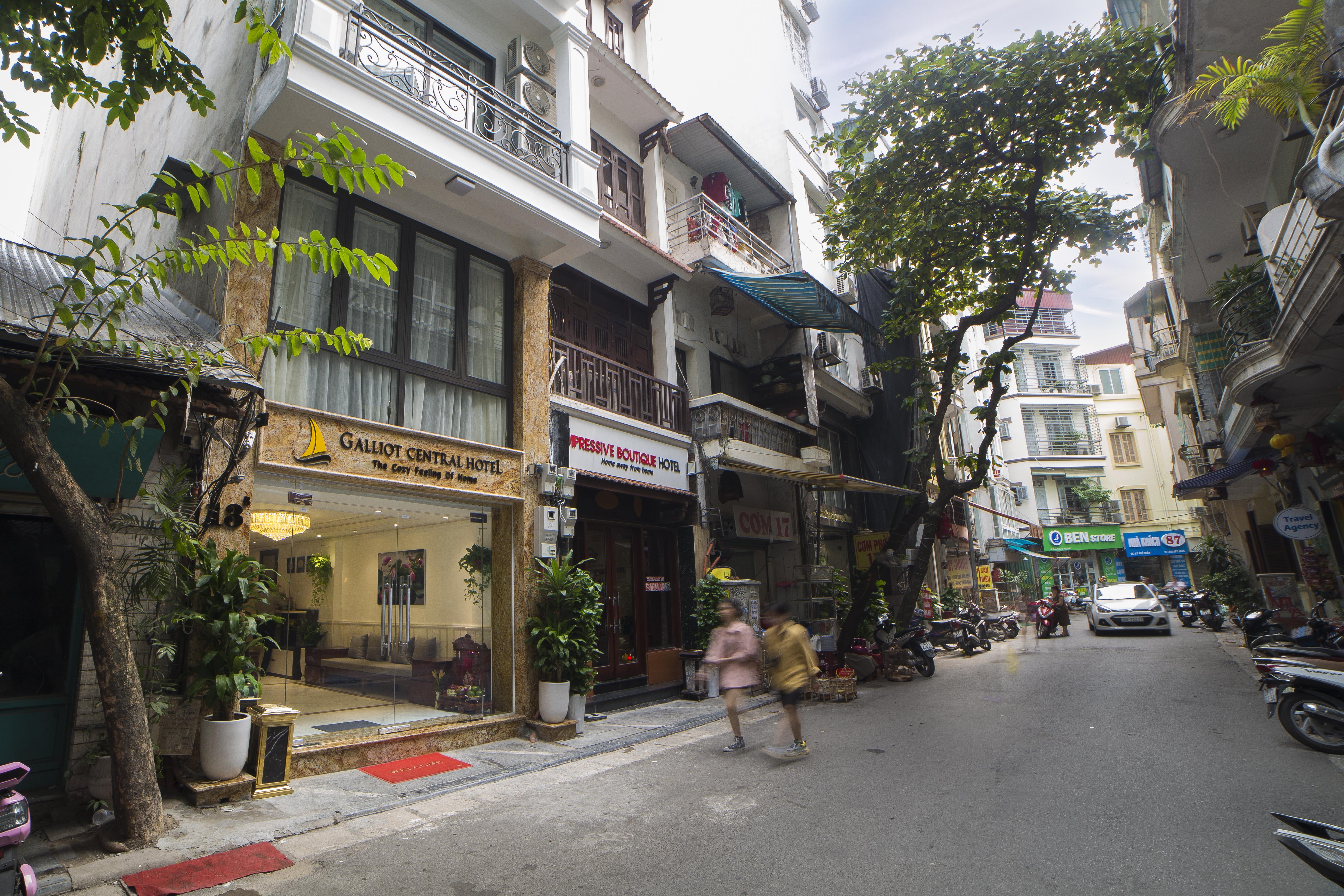 加里奥特中央酒店 河内 外观 照片