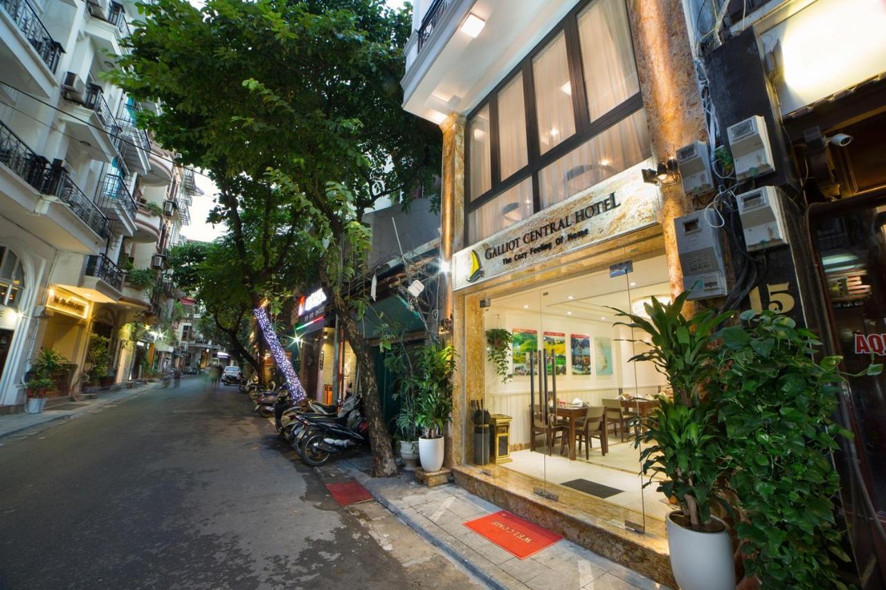 加里奥特中央酒店 河内 外观 照片